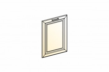 Атланта Дверь глухая L600 (эмаль) (Белый глянец патина золото) в Мотыгино - motygino.mebel54.com | фото