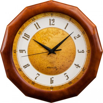 Часы настенные ДС-ДБ28-128 КАРТА в Мотыгино - motygino.mebel54.com | фото