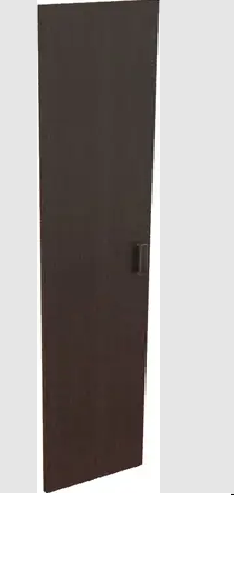 Дверь из ЛДСП к узкому стеллажу К-975. Ф Венге в Мотыгино - motygino.mebel54.com | фото