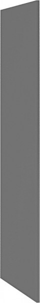 Фасад торцевой верхний Олива глянец ТПВ пенал (Белый глянец/высота 2336 мм) в Мотыгино - motygino.mebel54.com | фото