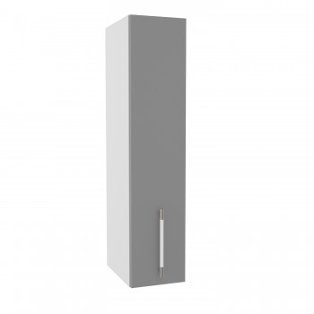 Шкаф верхний Капля ВП 200 (высокий/правый/Лайм глянец/Серый) в Мотыгино - motygino.mebel54.com | фото