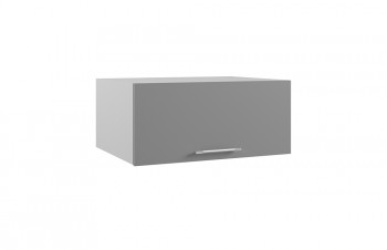 Капри ГПГ 800 шкаф верхний горизонтальный глубокий (Липа пепел/корпус Серый) в Мотыгино - motygino.mebel54.com | фото