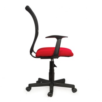 Кресло BRABIX Spring MG-307 (красно-черный) в Мотыгино - motygino.mebel54.com | фото