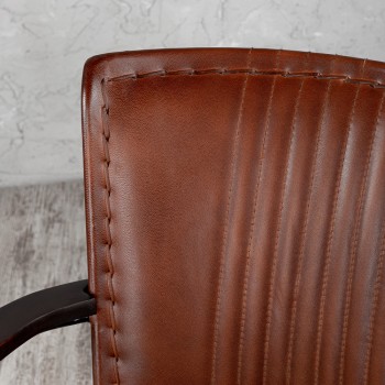 Кресло кожаное Джой в Мотыгино - motygino.mebel54.com | фото