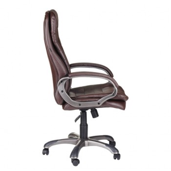 Кресло офисное BRABIX Omega EX-589 (коричневое) в Мотыгино - motygino.mebel54.com | фото