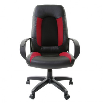 Кресло офисное BRABIX Strike EX-525 (черно-красный) в Мотыгино - motygino.mebel54.com | фото