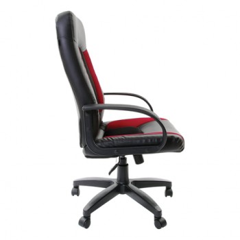 Кресло офисное BRABIX Strike EX-525 (черно-красный) в Мотыгино - motygino.mebel54.com | фото