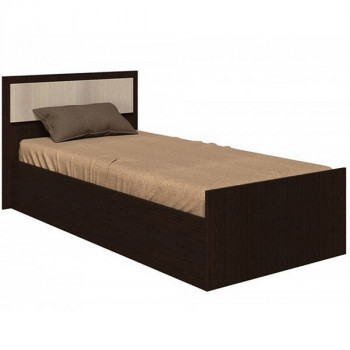 Кровать 0,9 Фиеста (Венге/Дуб беленый) в Мотыгино - motygino.mebel54.com | фото