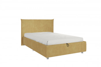 Кровать 1,2 Квест (Медовый велюр/под-мех) в Мотыгино - motygino.mebel54.com | фото