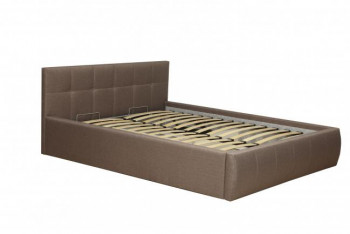 Кровать "Диана" ш. 1400 (Н=1010мм) (жаккард шоколад) в Мотыгино - motygino.mebel54.com | фото
