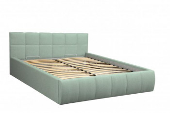 Кровать "Диана" ш. 1400 (Н=820мм) (жаккард аква) в Мотыгино - motygino.mebel54.com | фото