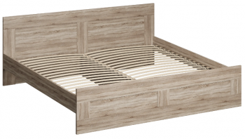 Кровать двухспальная Сириус 1800мм дуб сонома в Мотыгино - motygino.mebel54.com | фото