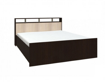 Кровать Саломея 1600 Венге/Лоредо в Мотыгино - motygino.mebel54.com | фото