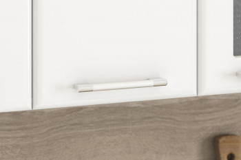 Кухонный гарнитур "Яна 1.6" белый/белый Кофе/зебрано в Мотыгино - motygino.mebel54.com | фото