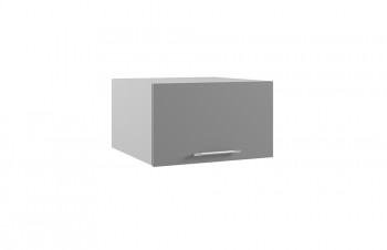 Лофт ГПГ 600 шкаф верхний горизонтальный глубокий (Штукатурка серая/корпус Серый) в Мотыгино - motygino.mebel54.com | фото