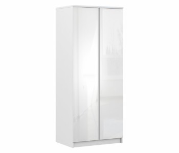 Медея СБ-2309 Шкаф 2 дверный Белый/Белый глянец в Мотыгино - motygino.mebel54.com | фото