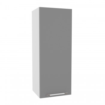 Мелисса ВП 350 шкаф верхний высокий (Белый скин/корпус Серый) в Мотыгино - motygino.mebel54.com | фото