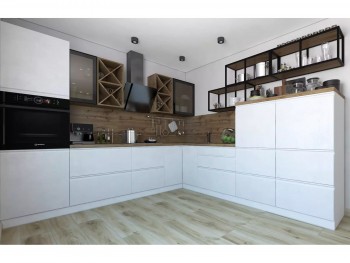 Модульная кухня Бронкс 1,8 м (Кварц) в Мотыгино - motygino.mebel54.com | фото