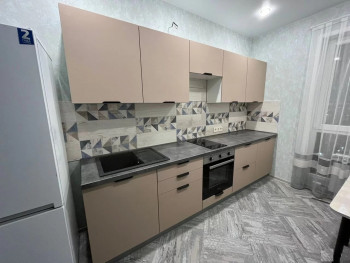 Модульная кухня Норд 2,5 м (Софт какао/Белый) в Мотыгино - motygino.mebel54.com | фото