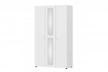 Модульная система "Токио" Шкаф трехстворчатый Белый текстурныйный в Мотыгино - motygino.mebel54.com | фото