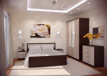 Модульная спальня Фиеста в Мотыгино - motygino.mebel54.com | фото