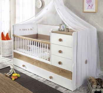 NATURA BABY Детская кровать-трансформер 20.31.1015.00 в Мотыгино - motygino.mebel54.com | фото