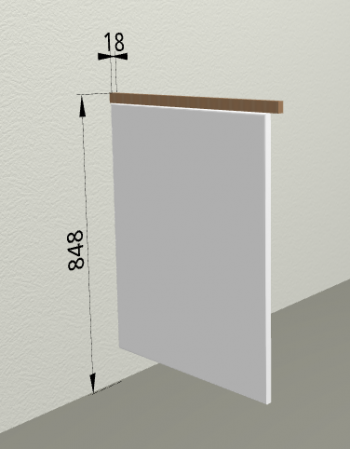 Панель ТН (для нижних шкафов) Бланко в Мотыгино - motygino.mebel54.com | фото