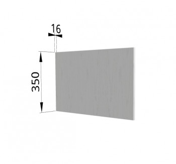 Панель торцевая (для шкафа горизонтального глубокого) ГПГ Ройс (Графит софт) в Мотыгино - motygino.mebel54.com | фото
