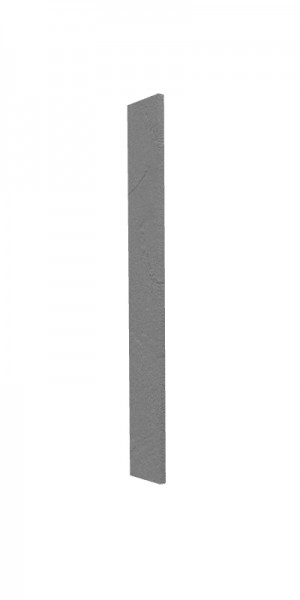 Панель торцевая (для шкафа верхнего торцевого высокого) ВПТ 400 Лофт (Штукатурка серая) в Мотыгино - motygino.mebel54.com | фото