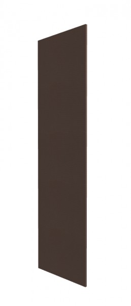 Панель торцевая ПН/ПНЯ М Квадро (для пеналов) Шоколад кожа в Мотыгино - motygino.mebel54.com | фото