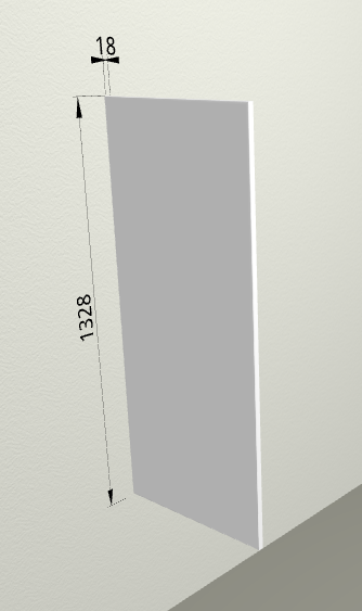 Панель ТП14 (для пеналов) Белый в Мотыгино - motygino.mebel54.com | фото