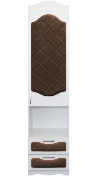 Пенал с ящиками серии Иллюзия 08 Шоколад в Мотыгино - motygino.mebel54.com | фото