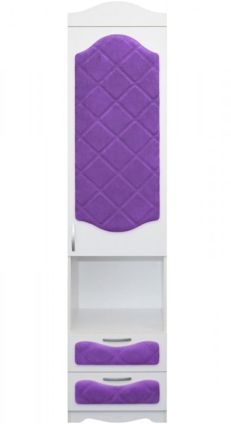 Пенал с ящиками серии Иллюзия 32 Фиолетовый в Мотыгино - motygino.mebel54.com | фото