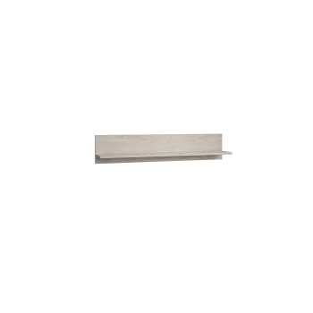 Полка навесная Саманта Дуб харбор белый в Мотыгино - motygino.mebel54.com | фото