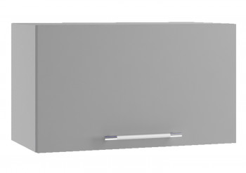 Ройс ПГ 600 Шкаф верхний горизонтальный (Графит софт/корпус Серый) в Мотыгино - motygino.mebel54.com | фото