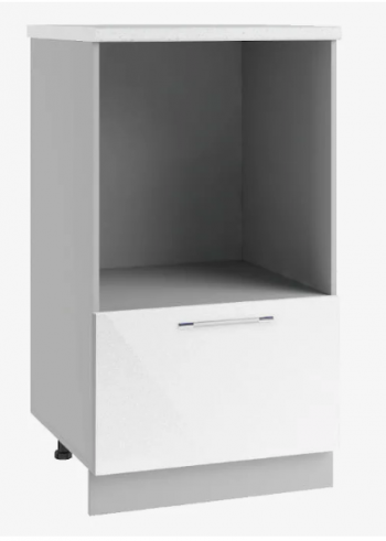 Ройс СН 600М Шкаф нижний под микроволновку (Графит софт/корпус Серый) в Мотыгино - motygino.mebel54.com | фото