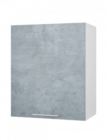Шкаф 50 Лофт (Камень Оленна/корпус Белый) в Мотыгино - motygino.mebel54.com | фото