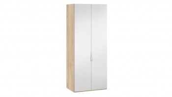 Шкаф для одежды с 2 зеркальными дверями «Эмбер» Яблоня Беллуно в Мотыгино - motygino.mebel54.com | фото