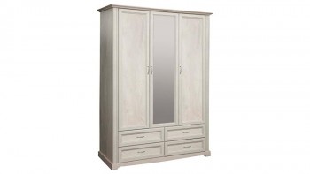 Шкаф для одежды "Сохо" (бетон пайн белый/4 ящика/1532) в Мотыгино - motygino.mebel54.com | фото