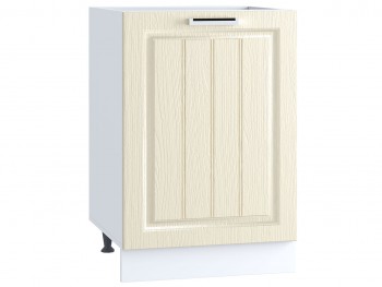 Шкаф нижний 500, ШН 500 (Клен кремовый/корпус белый) в Мотыгино - motygino.mebel54.com | фото