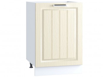 Шкаф нижний под мойку 500, ШНМ 500 (Клен кремовый/корпус белый) в Мотыгино - motygino.mebel54.com | фото