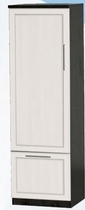 Шкаф нижний с ящиком ДЛЯ ГОСТИНОЙ ШНЯ-450 Венге/Дуб выбеленный в Мотыгино - motygino.mebel54.com | фото
