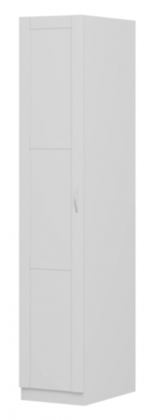 Шкаф однодверный Пегас сборный белый в Мотыгино - motygino.mebel54.com | фото