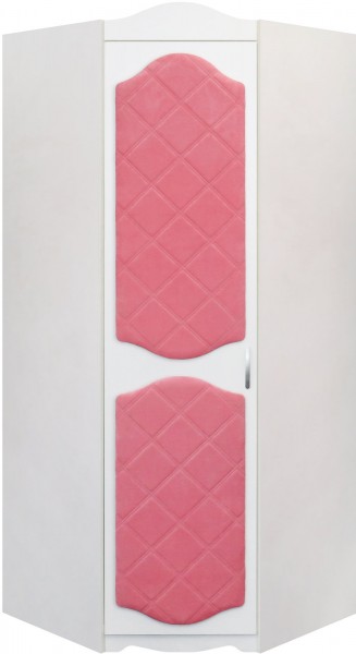 Шкаф угловой Иллюзия 89 Розовый в Мотыгино - motygino.mebel54.com | фото