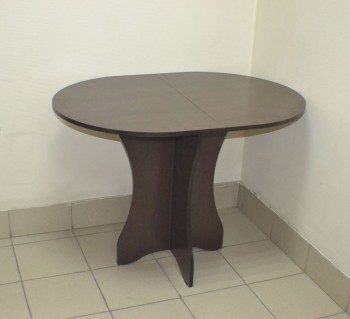 Стол кухонный Компакт (Венге темный) в Мотыгино - motygino.mebel54.com | фото