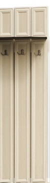 Вешалка для одежды навесная ДЛЯ ПРИХОЖЕЙ ВШ Венге/Дуб выбеленный в Мотыгино - motygino.mebel54.com | фото