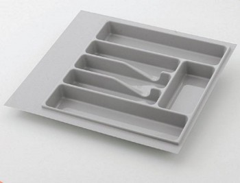 Вкладыш для кухонных принадлежностей, серый, Volpato 300 мм в Мотыгино - motygino.mebel54.com | фото